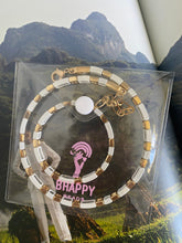 Load image into Gallery viewer, Gypsy Enamel Tile Necklace + Bracelet 2pc Set - Rainbows
