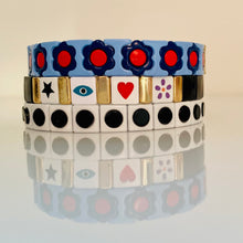 Load image into Gallery viewer, Daisy - Blues Bracelet 1pc
