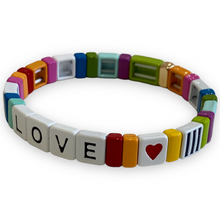 Load image into Gallery viewer, Spread Love Stretch Bracelet 1pc
