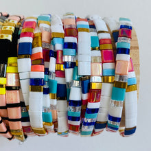 Load image into Gallery viewer, So Coco Glass MIYUKI Stretch Bracelets
